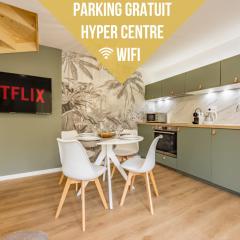 Le Green Duplex - Clim - Parking - Netflix - Nestor & Margot