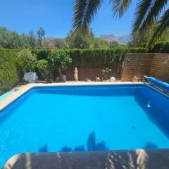 Maison cosy au pied du golf avec piscine privée