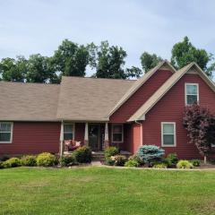 The Red House on the Mountain Top