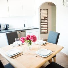 Terrassenwohnung mit Gartenblick