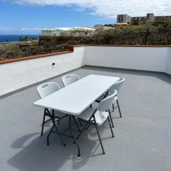 New modern apartment, Scandinavian style, ocean view, huge terrace