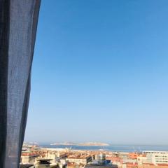 Marseille Joliette Panier, vue mer et Terrasse T1