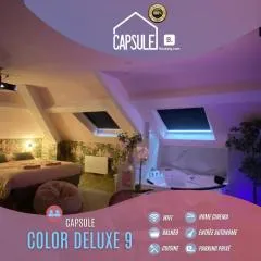 Capsule color deluxe Balnéo I écran home cinéma I console de jeux