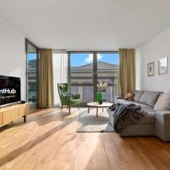 Escape riverfront 2 bedroom with balcony