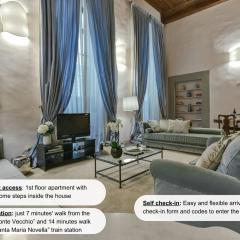 Caravaggio frescoed big loft in Oltrarno