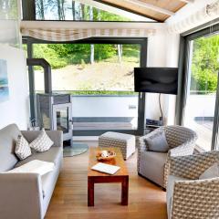 Villa Paula in Sellin - Penthouse mit Kamin und Dachterrasse