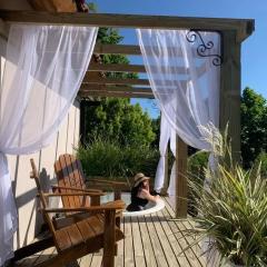 Chalé com Hidro, Lareira, cavalo, piscina, trilha