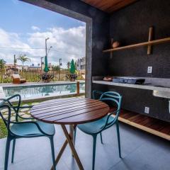 Apartamento no Condomínio - Gamboa Praia do Patacho Apartamento B006 - Aproximadamente a 100 metros da praia