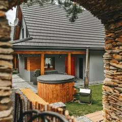 Skrzaci zakątek - domek z prywatną balią z jacuzzi