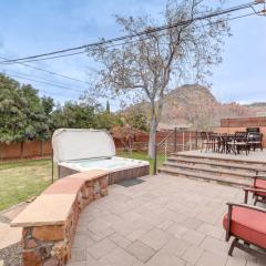 Pet-Friendly Sedona Home Hot Tub, Walk to Trails!