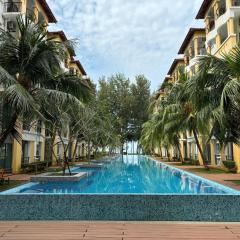 Desaru Beach Resort Luxury Family Suite 5GWifi NetFlix D0308