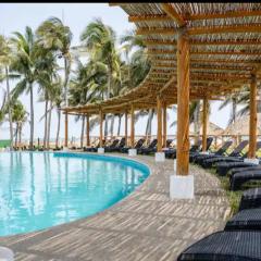 Casa, alberca, club de playa WI-FI en Acapulco
