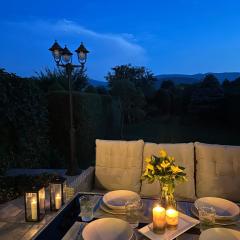 Dom z widokiem na Karkonosze