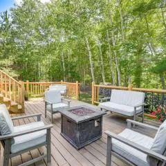 Pembine Cabin with Expansive Yard, Fire Pit and Grill!