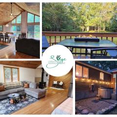 Rustic Catskills Cabin with Hot Tub and Mountain Views