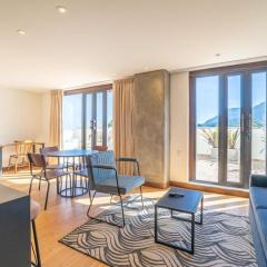 Stylish 2 Masters with Patio and View