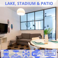 Lake, Stadium & Patio - Self Check-in & Remote Access