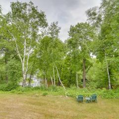 Riverfront Bliss in Rice Lake Deck, Grill and Hike!