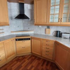 Spacious three room apartment with a large kitchen and bathroom