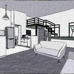 Loft calme et accueillant Metro Hoche Paris