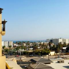 Hula piece of the sea Aldau Heights Hurghada rent studio