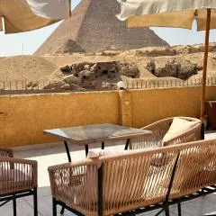 Tamara Front Pyramids & Valley Temple View