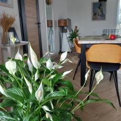 Apartament w centrum z panoramą miasta