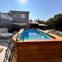 apartman Goga with pool and jacuzzi