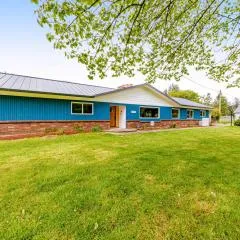 New Riverfront Luxury with acreage and great views