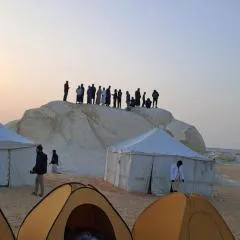 White Desert Safari Trips in Bahariya Oasis