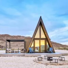 Stardust Big Bend Luxury A-Frame#9 with a fab view
