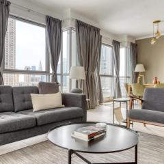 Blueground Burj Residences BK view pool gym DXB-1131