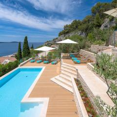 Luxury Villa Hvar Carpe Diem with private pool by the sea