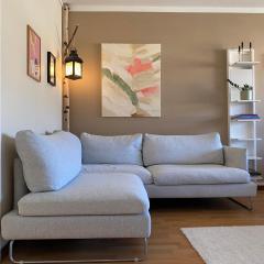 Scandinavian Art Apartment with Sauna