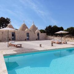 Trulli Fortunato private, heated swimming pool