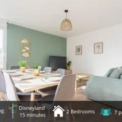 Le Prague - Parking - Disneyland - Balcon