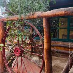 La cabaña estancia Los Tilos