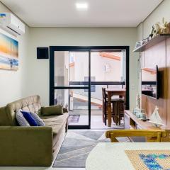 Apartamento super completo a 250mts do mar