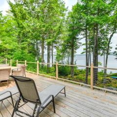 Coastal Branch Lake House with Dock and Game Room