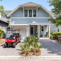Two Rocking Chairs on a Porch by Oversee 30A