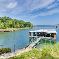 Greers Ferry Lakefront Home with Deck and Boat Slips!
