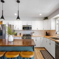 The Hygge House Hot Tub Fire Pit Air Hockey