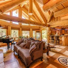 Scenic Payson Cabin! Fireplace and Wraparound Patio