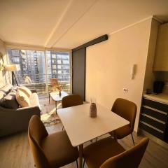 HOM I Moderno y Comodo Depto 2D2B 4PAX en Santiago