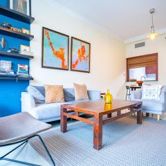 RH - Marina View Getaway, Spacious One-Bedroom with Terrace in Dubai Marina