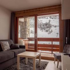 Charmant appart 23m² à Méribel Mottaret avec balcon, pied des pistes, idéal famille - FR-1-355-194