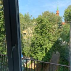 Apartament na zielonym Nowolipiu