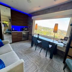 HOLLYWOOD HILLS JETLINER VIEWS at STUDIO 1080 HOLLYWOOD