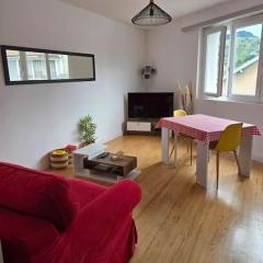 Appartement vue sur château fort de Lourdes