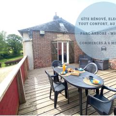 La Vie gîte rénové avec terrasse et vue Parc - 2 à 4 pers